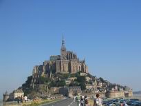 Le Mont St.Michel e strada-diga